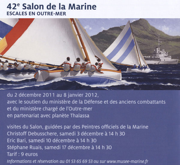 setch au Salon de la Marine